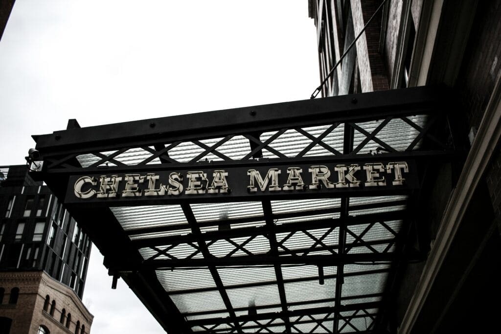 The Chelsea Market in New York City Meatpacking District