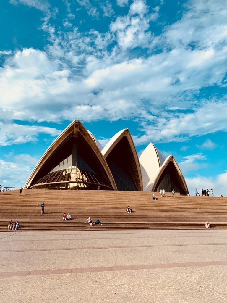 Visiting the Opera House in Sydney