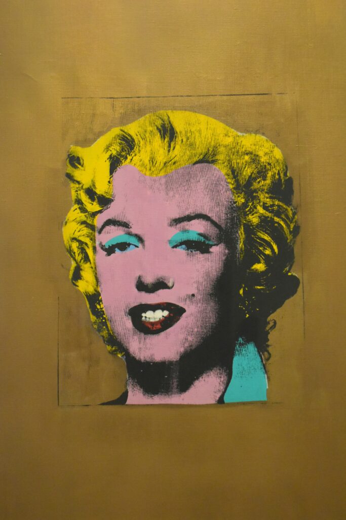 Marilyn monroe by andy warhol.