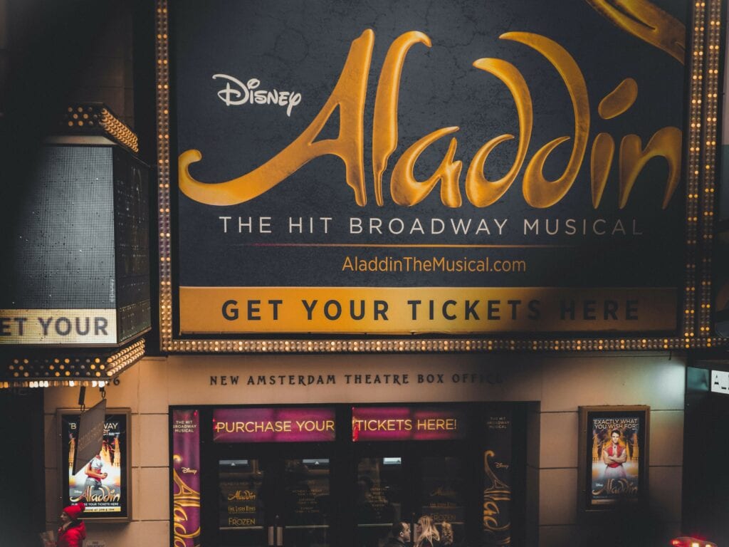 Experience Aladdin, the must-see Broadway musical in New York.