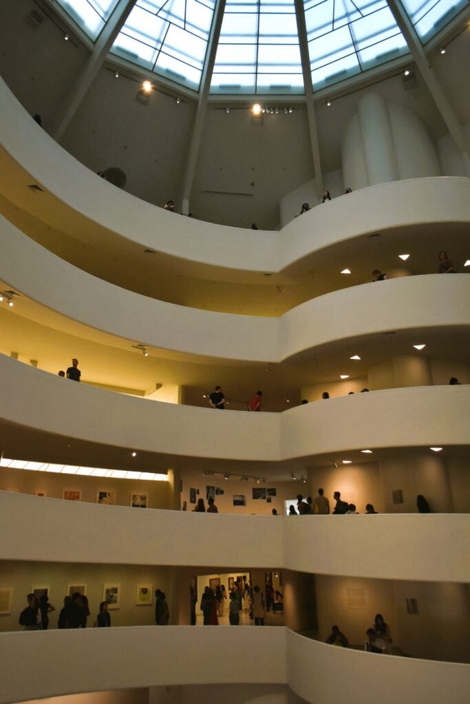 inside NCT guggenheim museum new york
