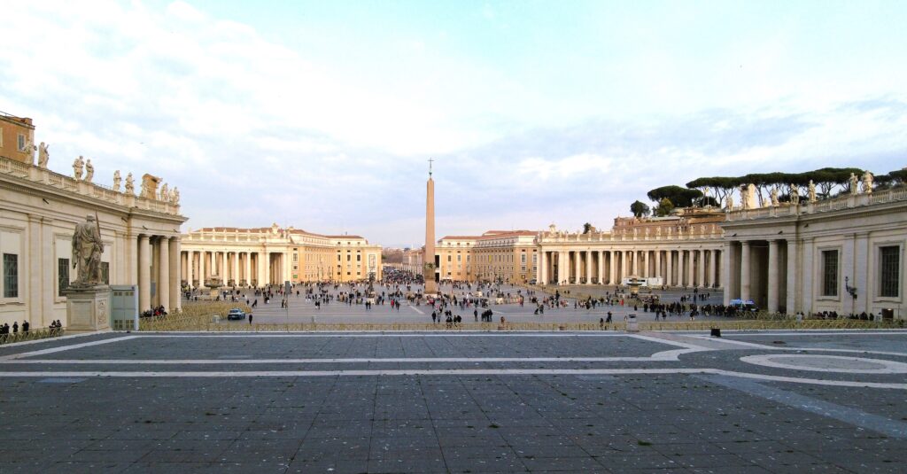 St. Peter’s Square, rome and its obelisk NCT rome vatican city