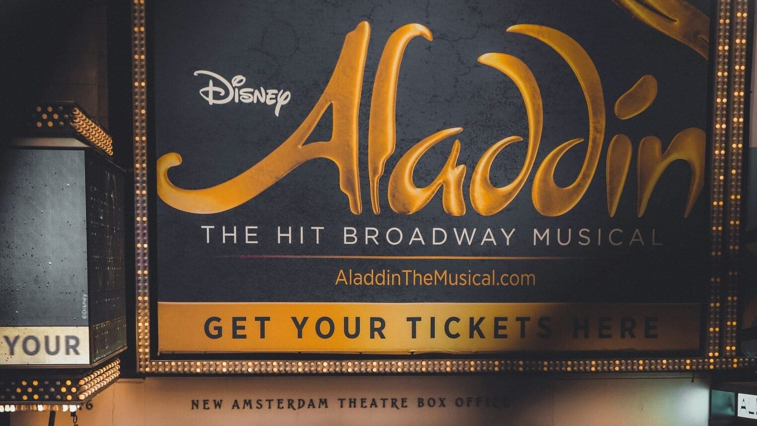 Experience Aladdin, the must-see Broadway musical in New York.